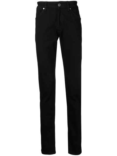 Pt Torino Jeans With Belt Loops In Black