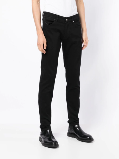 Pt Torino Jeans With Belt Loops In Black
