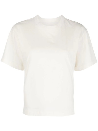 Shop Heron Preston Logo-patch T-shirt In Weiss