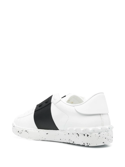 Shop Valentino Open For A Change Sneakers In Weiss