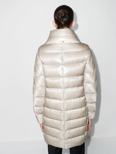 Herno Ultralight Padded Down Coat In Nude