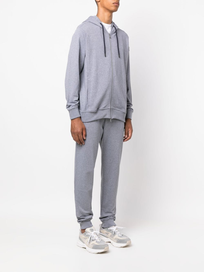 Paul & Shark Zip-up Cotton Tracksuit Set In Grau