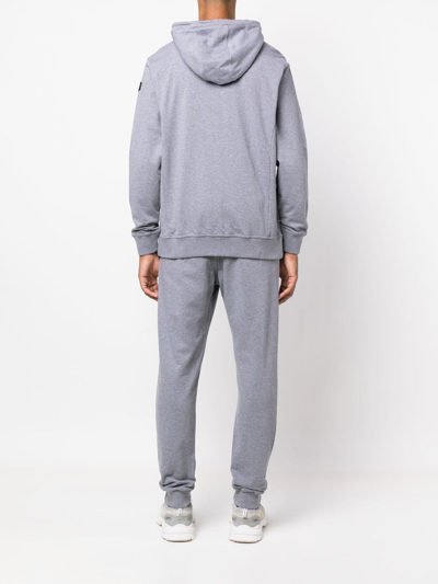 Paul & Shark Zip-up Cotton Tracksuit Set In Grau