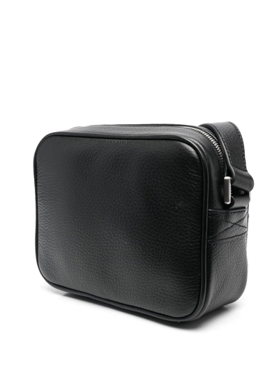 Shop Emporio Armani Multi-pocket Crossbody Messenger Bag In Schwarz