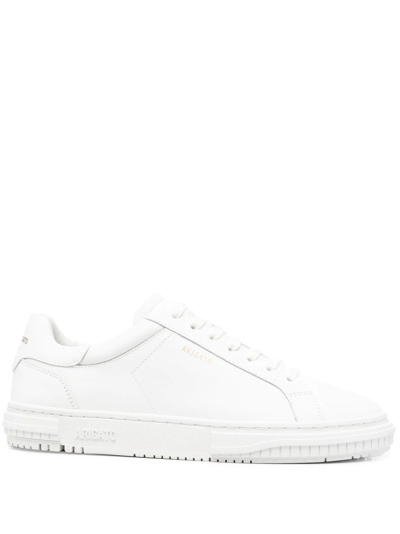 Shop Axel Arigato Lace-up Low-top Sneakers In Weiss