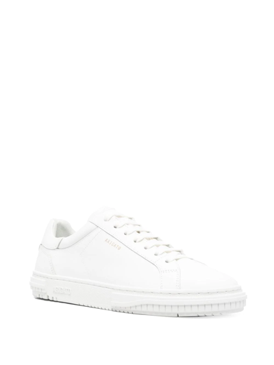 Shop Axel Arigato Lace-up Low-top Sneakers In Weiss