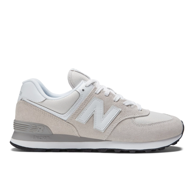 Shop New Balance Men's 574 Core In Grey/white