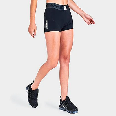 Nike Pro Women's Mid-Rise 3 Graphic Shorts