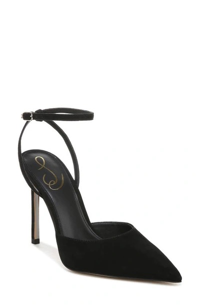 Shop Sam Edelman Avril Pointed Toe Pump In Black