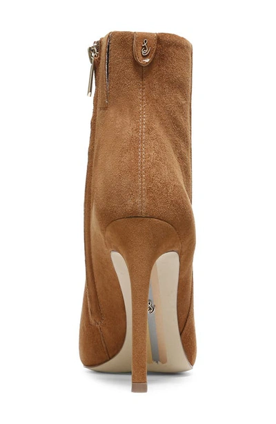 Shop Sam Edelman Wrenley Stiletto Bootie In Frontier Brown