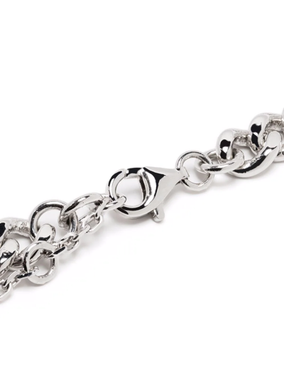 Shop Djula Barbed Wire Chain Choker In Silver