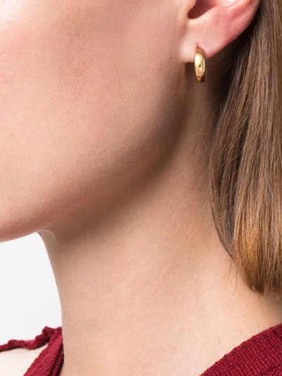 Maria Black Laideback 8 Huggie Earring In Gold