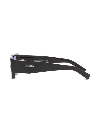 Shop Prada Pr 06ys Rectangle-shape Sunglasses In Schwarz