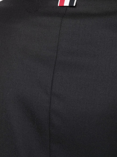 Thom Browne Double-breasted Wool Sport Coat In Schwarz