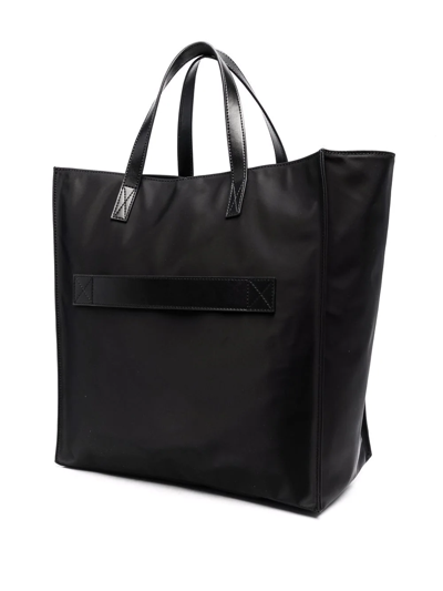 Dsquared2 Logo-print Shoulder Bag In Black