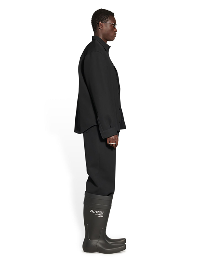 Shop Balenciaga Jacket Clothing In Black