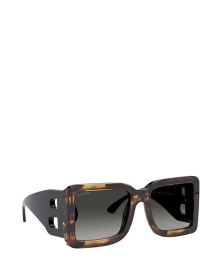 Shop Burberry Eyewear Be4312 Brown Sunglasses