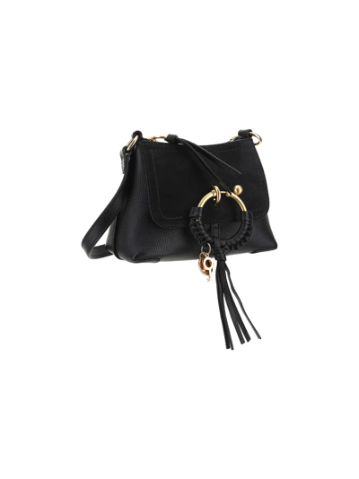 Shop See By Chloé Joan Shoulder Bag In Black