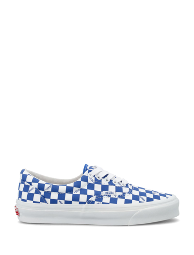 Shop Vans Og Era Lx Sneakers In Royal Checkerboard