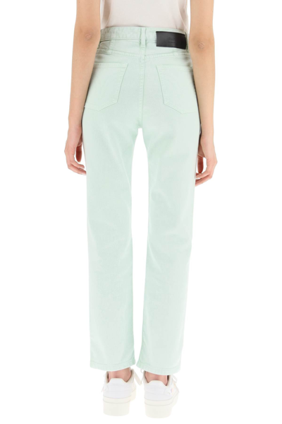 Shop Ami Alexandre Mattiussi Ami Paris High-waisted Jeans In Blue