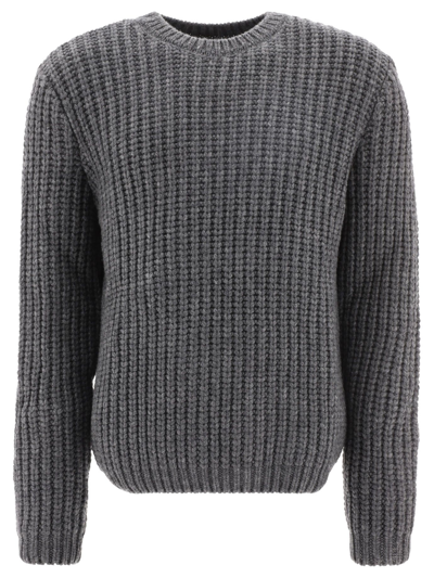 Shop Apc Men's  Grey Other Materials Sweater