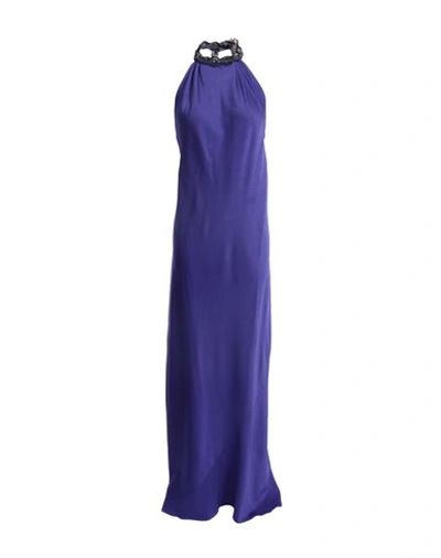 Zac Zac Posen Long Dress In Purple