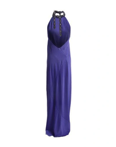Shop Zac Zac Posen Long Dress In Purple