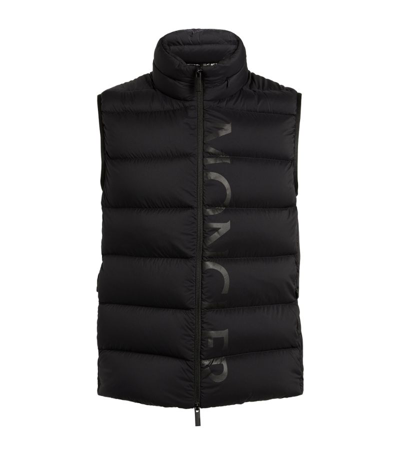 Shop Moncler Amak Gilet In Black