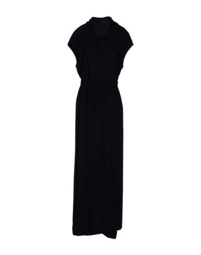 The Row Long Dresses In Black