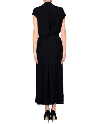 Shop The Row Long Dresses In Black