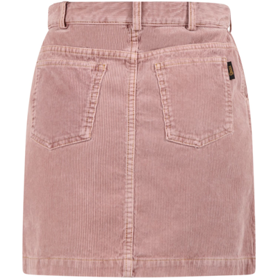 Shop Gucci Pink Skirt For Girl With Iconic Clamp