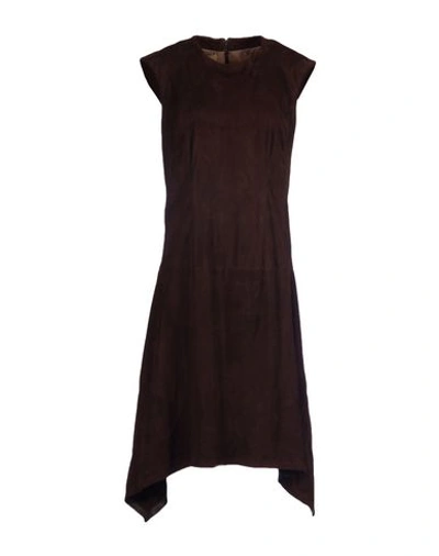 Trussardi Knee-length Dress In Cocoa
