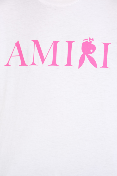 Shop Amiri T-shirt In White Cotton