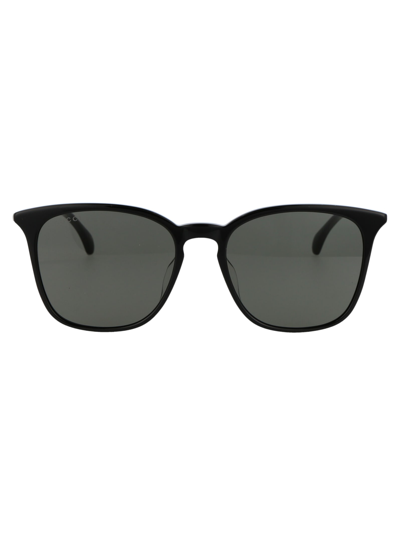 Shop Gucci Gg0547sk Sunglasses In 001 Black Black Grey