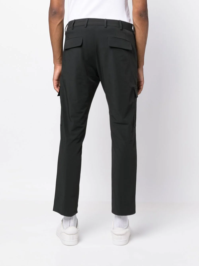CROPPED CARGO-FIT TROUSERS
