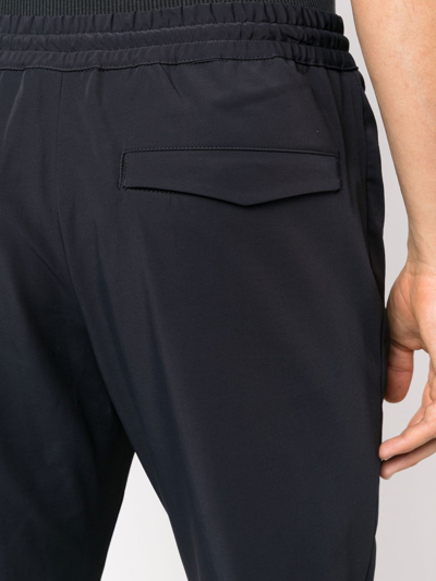 Pt Torino Drawstring-waist Tapered Trousers In Blue