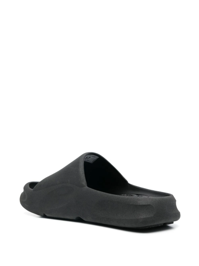 Heron Preston Chunky-sole Open-toe Slides In 黑色