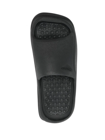 Shop Heron Preston Eco Moulded Slides In 黑色