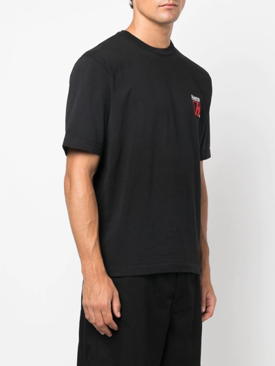 Shop Heron Preston Multi Censored Logo Print T-shirt In 黑色