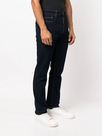Zadig & Voltaire Steeve Cotton Stretch Velvet Corduroy Slim Fit Pants In 蓝色