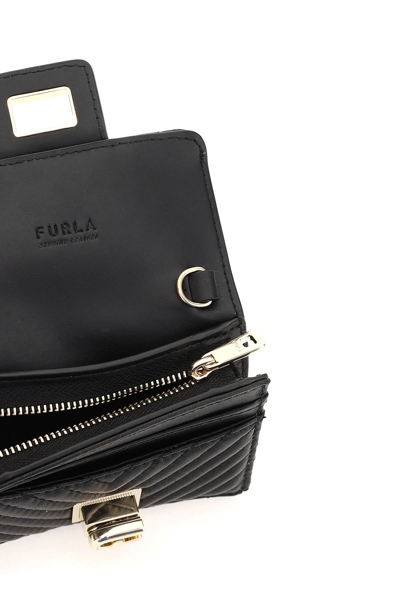 Shop Furla 'pop Star' Compact Wallet In Black