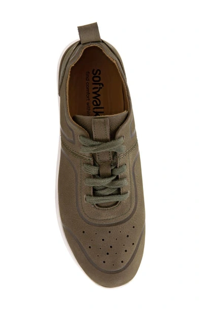 Shop Softwalk Stella Sneaker In Olive Green
