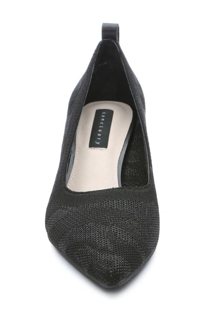 Sanctuary Women's Knit Camo Pumps In Black Camo