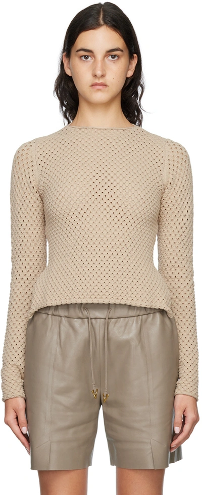 Aeron Beige Avenue Sweater In Sand 107