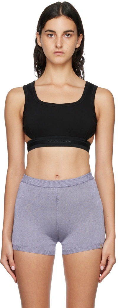 Alyx Black Cut-out Tank Top In Blk0001 Black
