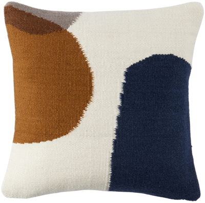 Shop Ferm Living Off-white Kelim Cushion In Merge