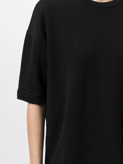 Shop Thom Krom Oversized Cotton T-shirt In Black