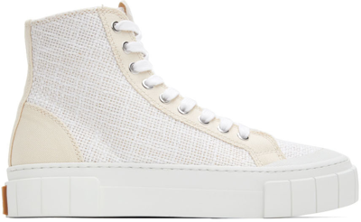 Shop Good News Off-white Juice Sneakers In Off White