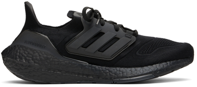 Shop Adidas Originals Black Ultraboost 22 Sneakers In Core Black / Core Bl
