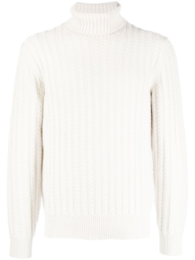 BRIONI ROLL-NECK CASHMERE JUMPER 